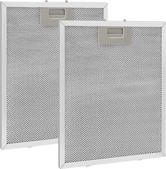 Zwei Universelle Aluminium-fettfilter (320 X 260 Mm) Als Ersatz Für Dunstabzugshauben