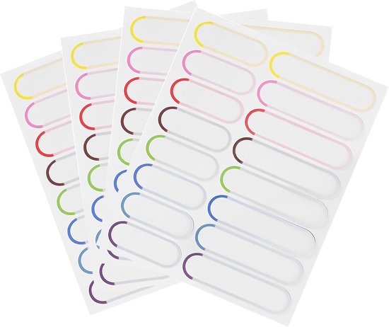8 Wasserfeste, Selbstklebende Etiketten, Geeignet Für Babyflaschen, Kinder, Luftdichte Glasbehälter, Schulen, Küchen Und Bürobedarf.
