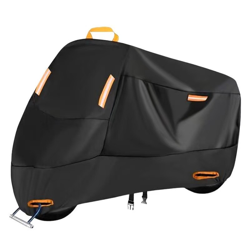 Motorradabdeckung 190t, Outdoor-scooter-/elektromotorradabdeckung, Sonnenschutz, Xxxl (geeignet Für Fahrer Unter 2,3 Metern).