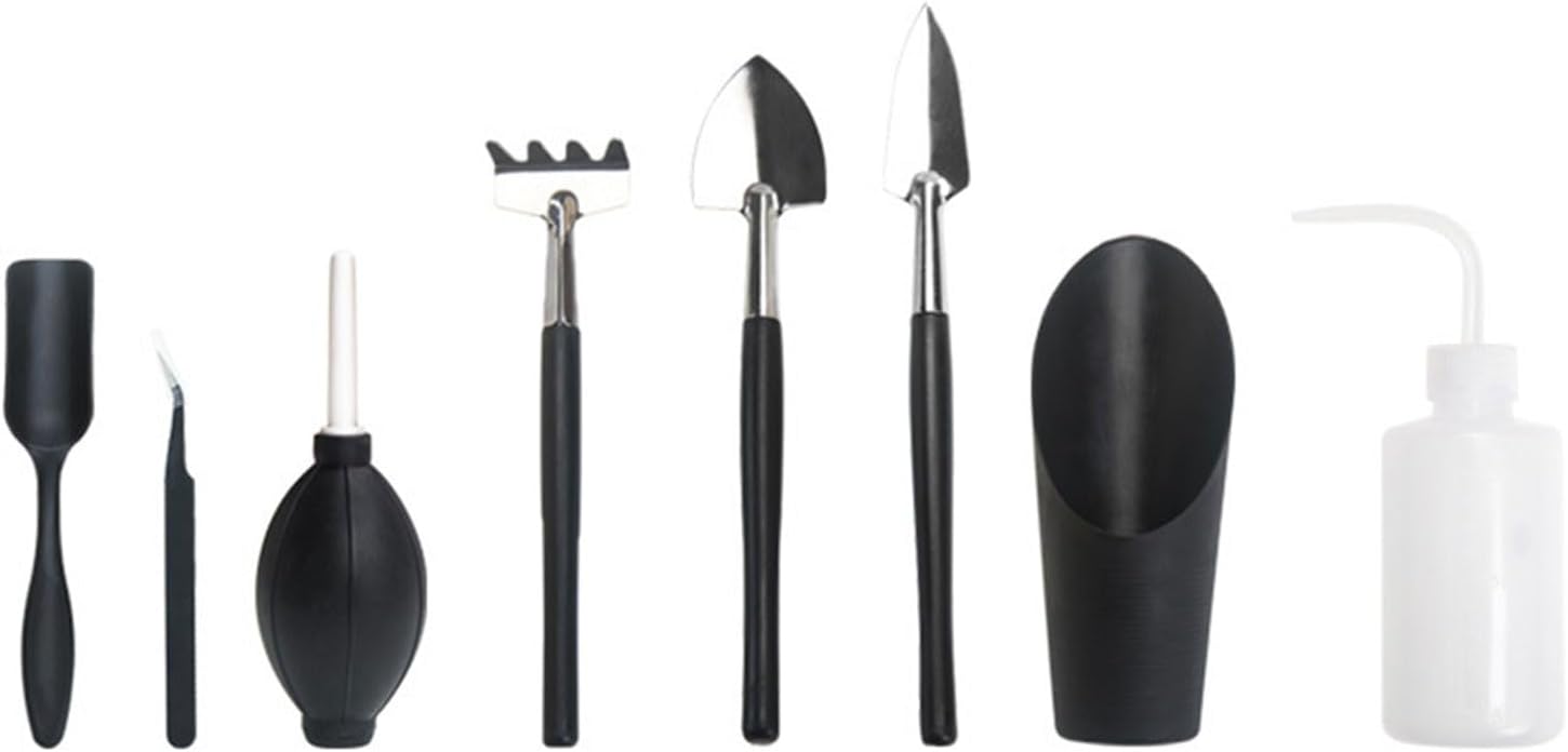 8-teiliges Mini-gartenwerkzeugset, Werkzeuge Für Sukkulenten, Gartenwerkzeugset, Bonsai-werkzeuge, Mini-gartenwerkzeuge, Geeignet Für Zimmerpflanzen