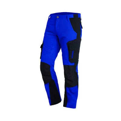 FHB - Arbeitshose florian, royalblau-schwarz, Gr.48