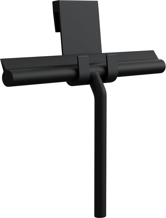 Silikon-duschabzieher – 21 Cm, Glas- Und Bodenreiniger – Schwarz