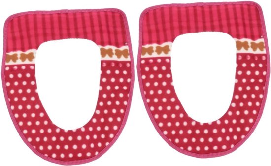 2-teiliges Set Aus Weichem Plüsch-toilettensitzbezug, Kissen Und Wärmer (grau + Grün)