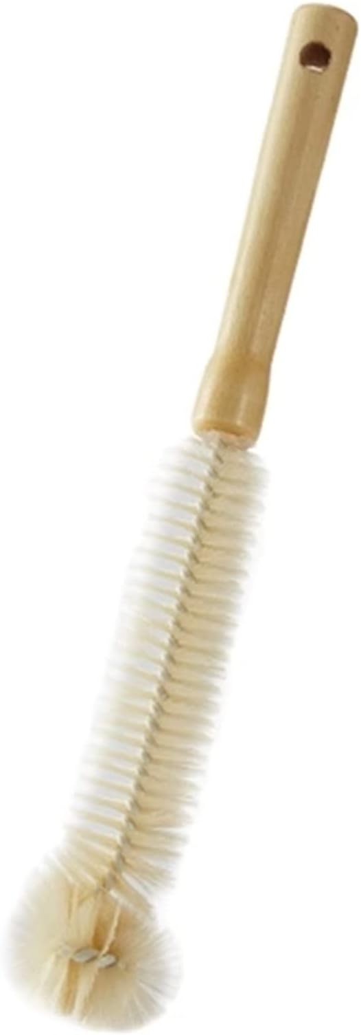 Flaschenbürste, Langer Holzgriff, Geeignet Für Babyflaschen Mit Schmalem Hals, Sport (11,8 Zoll)