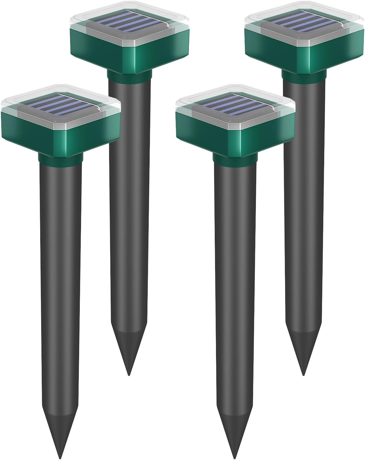Schlangenabwehrgerät Für Garten Und Außenbereich, Solarbetriebenes Ultraschall-schlangenabwehrgerät, Wasserdicht, Sicher Für Haustiere, Geeignet Zur Abwehr Von Schlangen