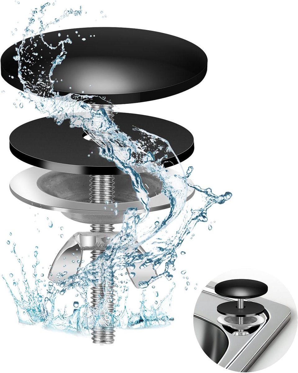 Edelstahl-abdeckkappe Für Wasserhahnloch – Spülbeckenabdeckung – 5 Cm – Auslaufsicherer Stopfen Für Wasserhahnloch – Küchenlochabdeckung – Gute Abdichtung – Spülbecken – 5 Cm