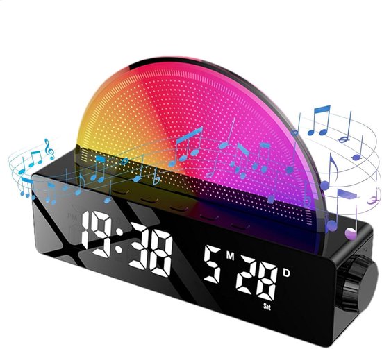 Universeller Wecklicht-sonnenaufgangswecker, Einschlafhilfe Für Den Nachttisch