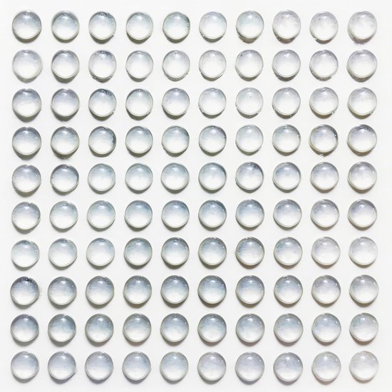 100 Stück Gummifüße, Selbstklebende Pufferpads, Türpuffer, Selbstklebende Schalldämpfungspads, Kleiner Transparenter Soft-close-schrank