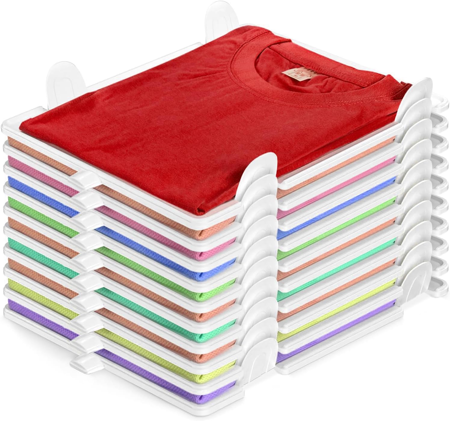 Kleiderorganizer Für 10-teiliges Set, Faltbarer Kleiderschrank Für Erwachsene Und Kinder, Organizer Für T-shirts Und Hemden