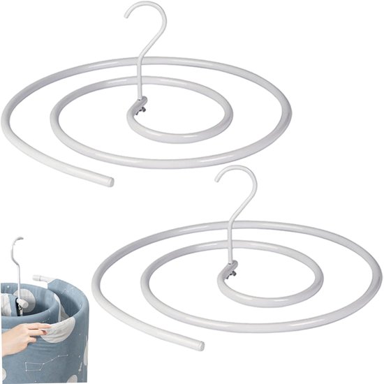 Stück – Runde Spiralhaken. Geeignet Für Decken, Bettbezüge, Bettwäsche, Tagesdecken Und Bettdecken.