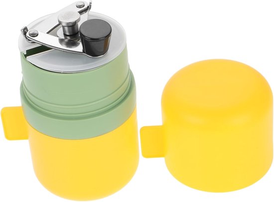 Tragbare Manuelle Kaffeemühle Mit Rotationsmechanismus, Manuelles Mahlen, Ideal Für Camping Und Reisen, Frischer Kaffeegenuss, Kompaktes Design, Outdoor-bereich