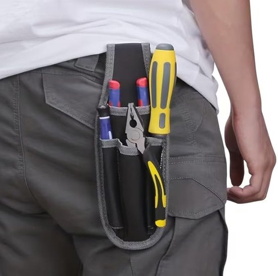 Kleine, Tragbare Gürteltasche Für Werkzeug – Werkzeugtasche Für Den Gürtel – Elektriker-werkzeugtasche – Strapazierfähiges Polyestermaterial – Multifunktionswerkzeug-set