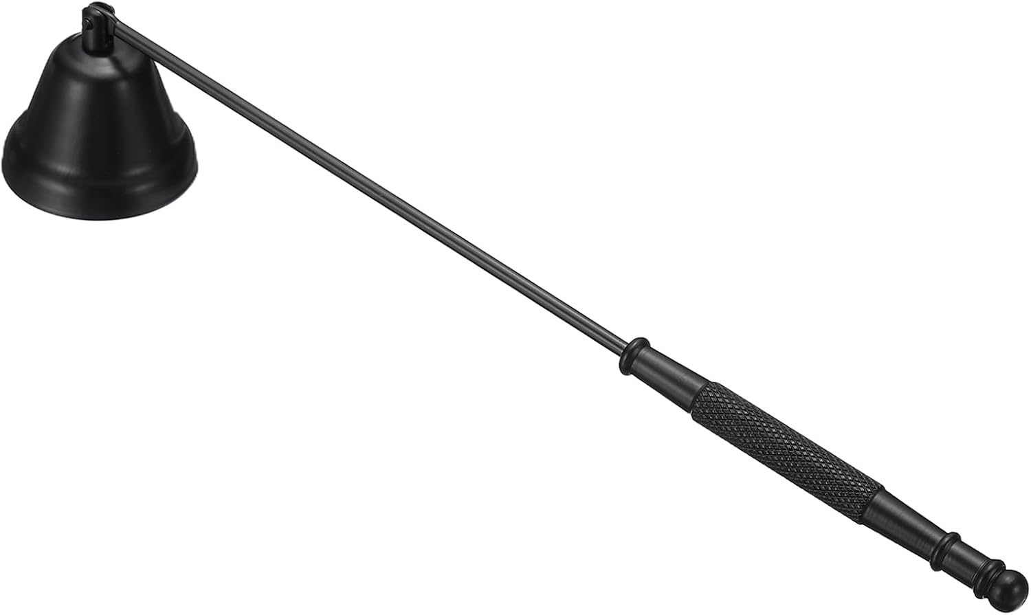 Kerzenlöscher, Kerzenlöscher Mit Langem Griff, Dochtlöscher, Glockenförmiges Design, Zum Löschen Von Flammen, Geschenkidee Für Die Wohnung – Schwarz