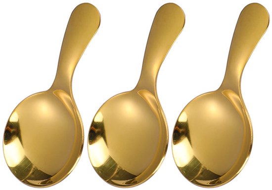 3-teiliges Edelstahl-schaufelset Für Mehl, Gewürze Und Süßigkeiten