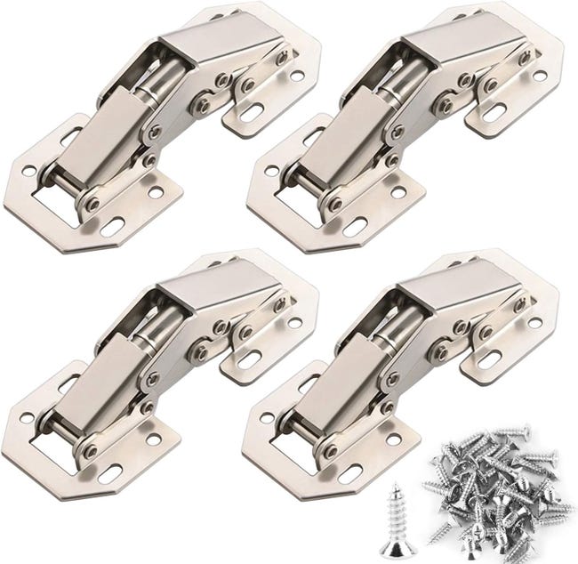 90-grad-scharniere Für Schranktüren, Inklusive Schrauben, 77 Mm X 32 Mm, 4er-packung