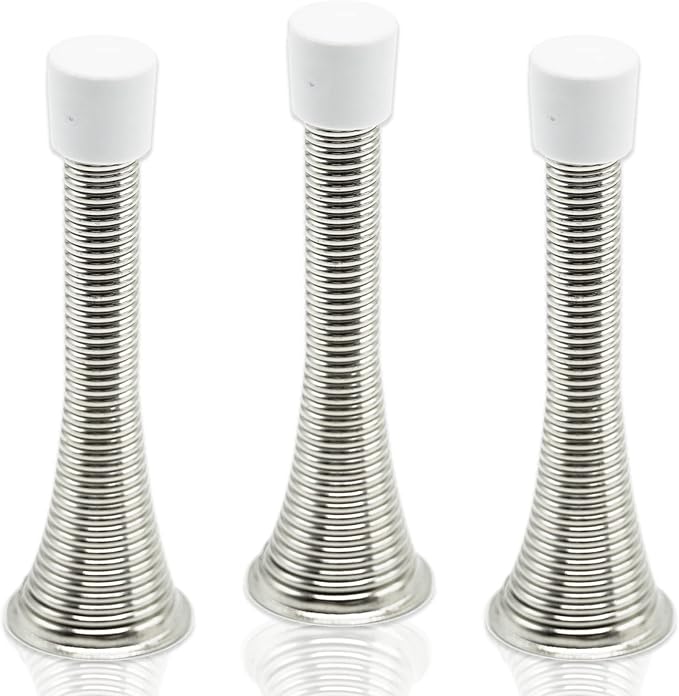 4-teilige, Federbelastete Türstopper Dämpfen Stöße, Reduzieren Lärm Und Schützen Möbel Und Wände.