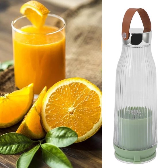 Tragbarer 420-ml-standmixer, Usb-wiederaufladbarer Mini-entsafter
