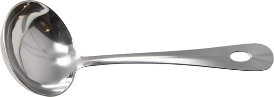 Suppenkelle Aus Edelstahl – Saucenkelle – Bratensoßenkelle – 20 Cm – Küchenutensil