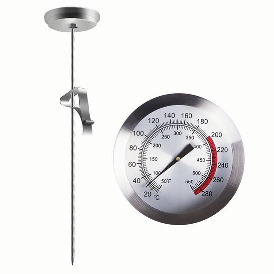 Küchenthermometer, Fleischthermometer, Direktanzeige, Lebensmittelthermometer, Ofenthermometer, Profi-thermometer, Hd-display, Grillthermometer