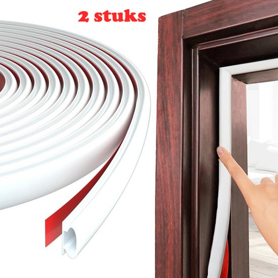 Tür- Und Fensterdichtungsband, 6 Meter, 2er-pack, Winddicht, Braun