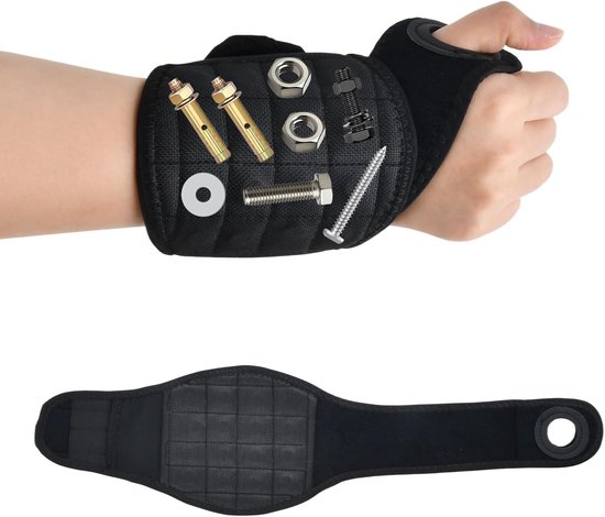 Handgefertigtes Magnetarmband, 16 Magnete Für Schrauben, Perfektes Geschenk Für Männer/väter/großväter, Vatertag/ostern