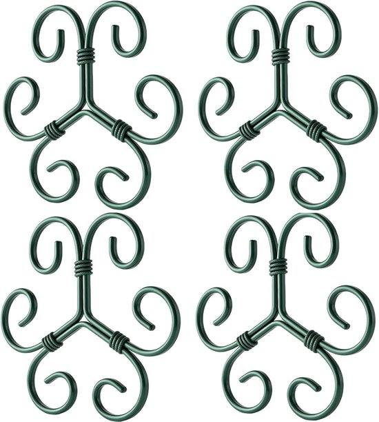 29. 4-teiliger Monstera-pflanzenständer, 10,5 X 10,5 Cm Metallstütze Für Den Innenbereich, Geeignet Für Monstera- Und Efeututenpflanzen.