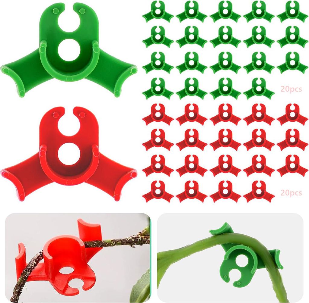 40 Pflanzenbieger, Geeignet Für Pflanzenklammern Mit Geringer Belastung, Zum Biegen Von Pflanzenstängeln, Um Deren Wachstumsrichtung Zu Ändern.