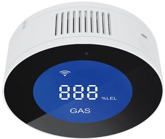Gasalarm – Gaswarngerät – Intelligentes Wlan – Led-anzeige – Leckagemelder Für Gas, Erdgas Und Flüssiggas
