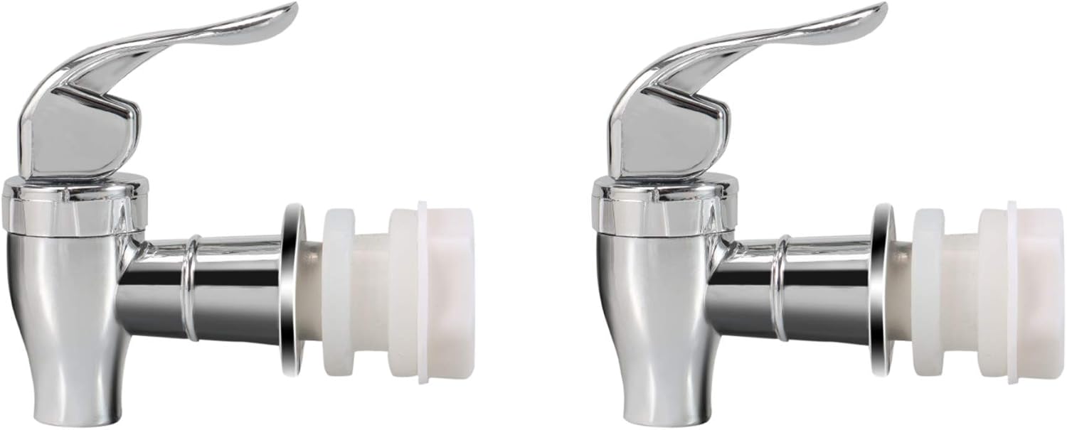 Glasflaschen Für Getränkespender, Ersatzhähne Für Wasserspender (2er-pack)