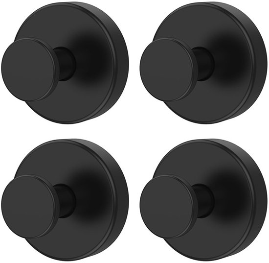 4er-pack Ovale Handtuchhaken Mit Saugnapf, Selbstklebende Wand- Und Türhaken Für Bad, Küche Und Haushaltsorganisation.