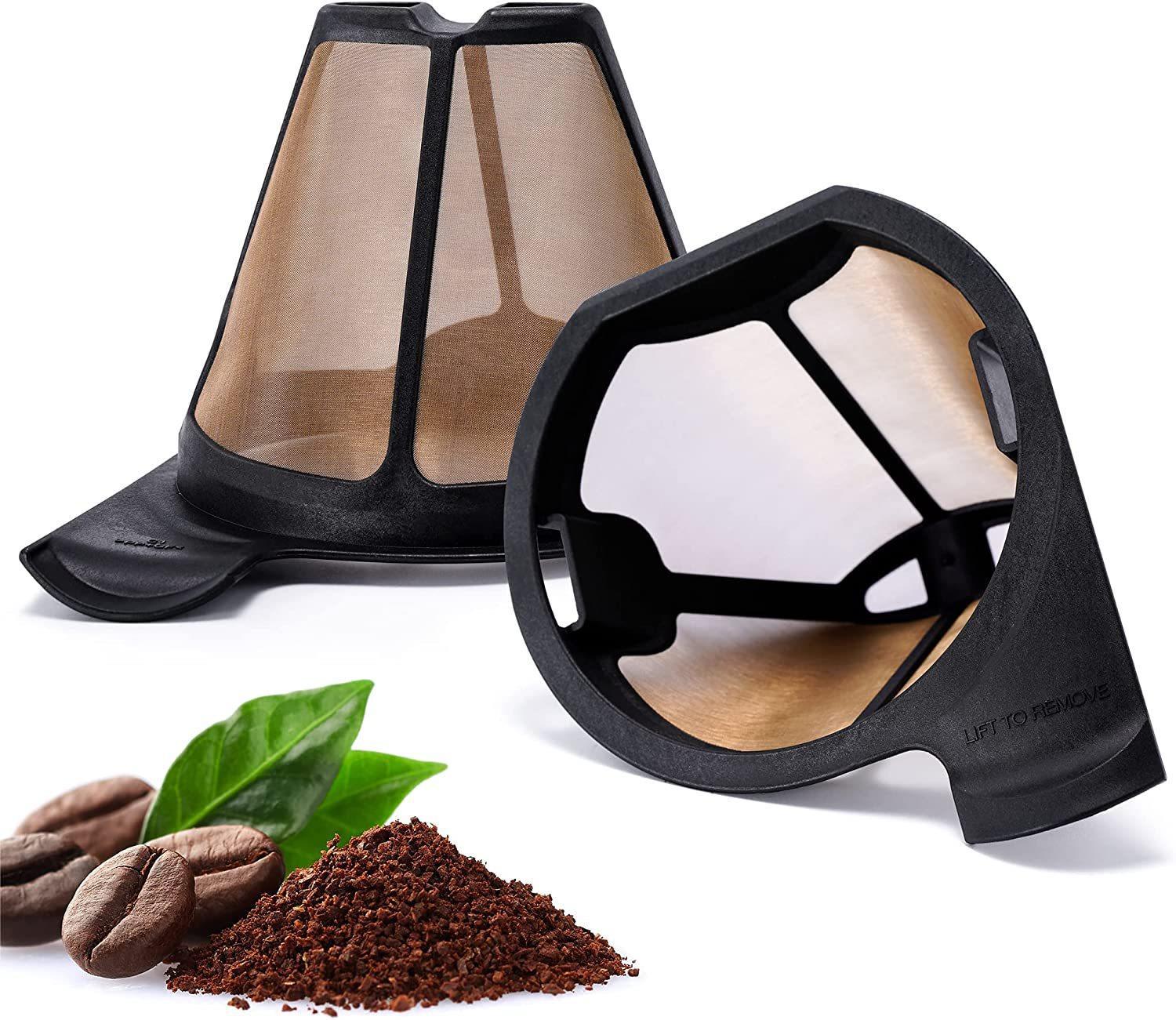 Wiederverwendbarer Kaffeefilter – Passend Für Ninja Cf09x Kaffeemaschinenzubehör – Filter – Sieb – 2er-pack