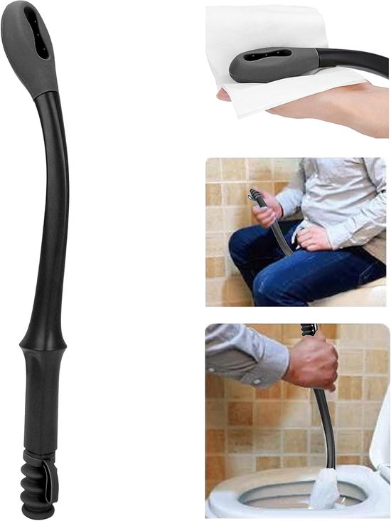 Toilettenhilfe, Verstellbare Toilette, Wlan-unterstützung, Toilettenpapier Für Übergewichtige Personen, Toilettenpapierspray, Abstreifer Mit Langem Griff, Selbsthilfe