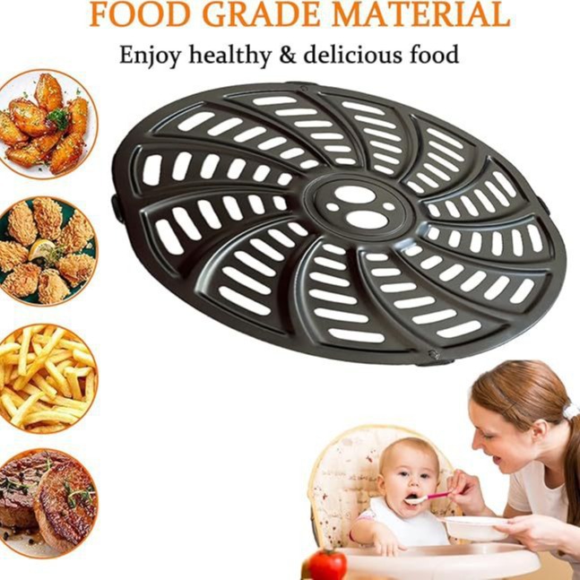 Ersatzrost – Passend Für Die 6-qt-heißluftfritteuse Gourmia Gaf698/gaf686 – 23,8 X 23 Cm