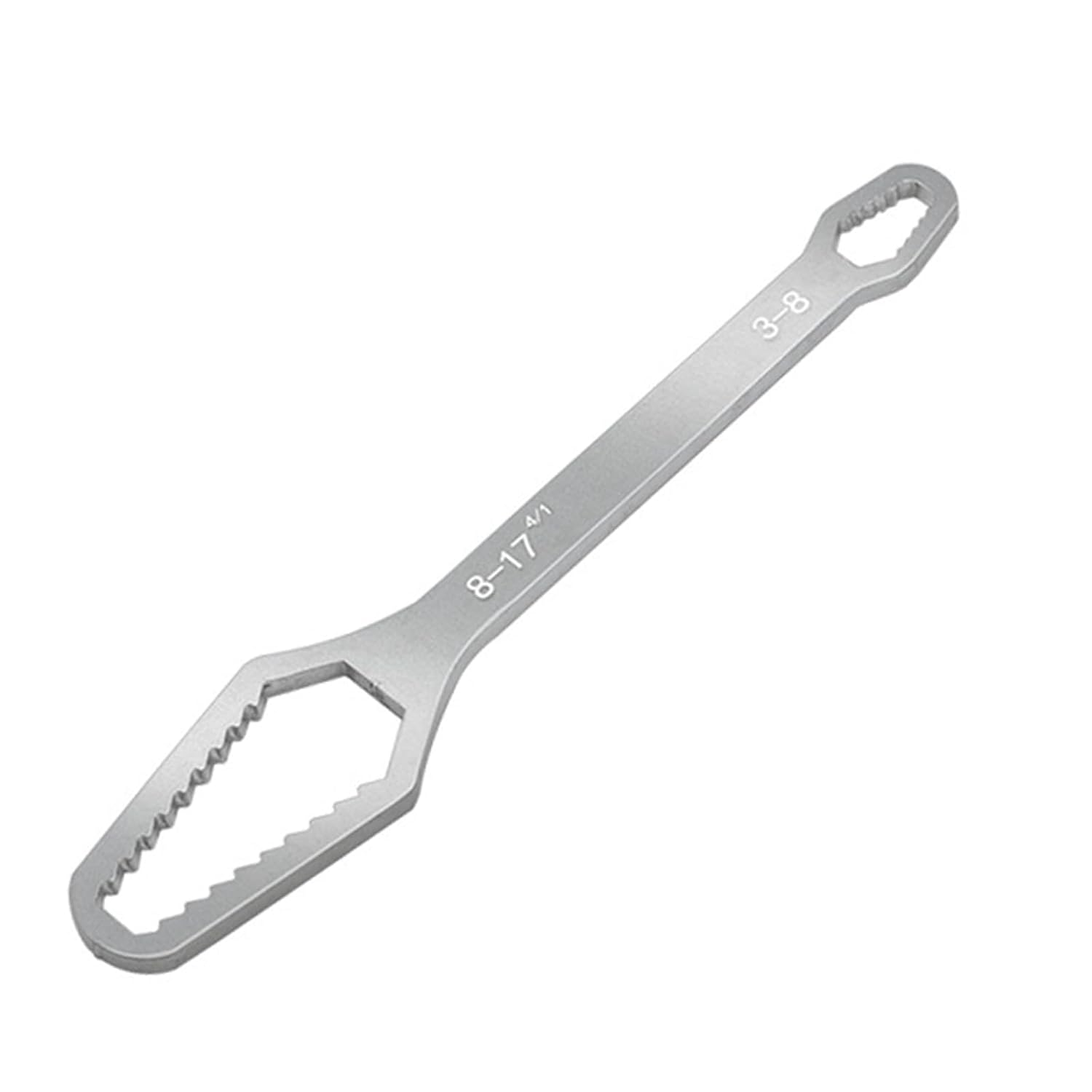 Doppelseitiger, Selbstspannender Verstellbarer Schraubenschlüssel 6-25 Mm/3-17 Mm Für Outdoor-, Haushalts- Und Kfz-reparaturen.