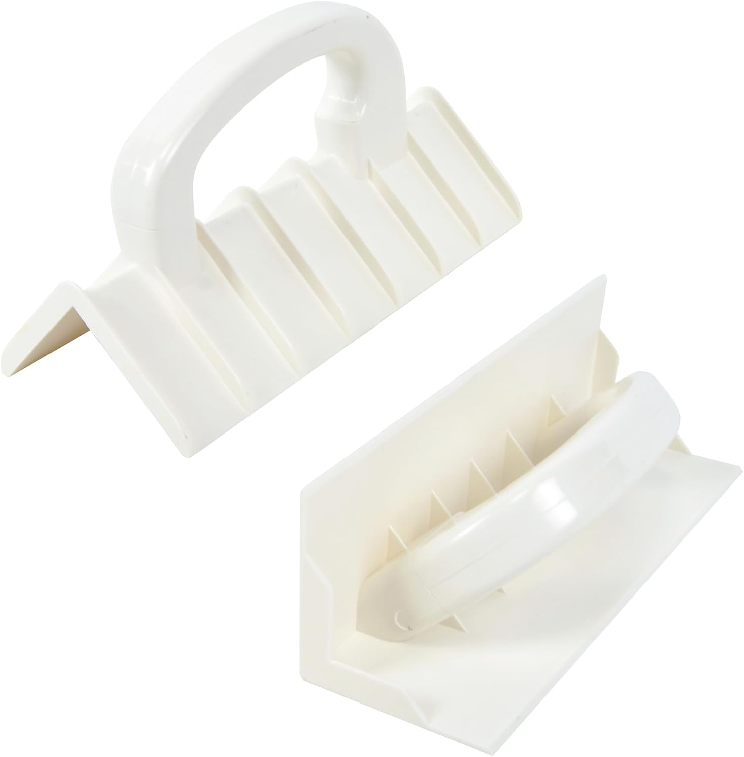 Eckwerkzeugset, Bestehend Aus Einem Außeneckmesser Und Einem Inneneckmesser Mit Griffen.
