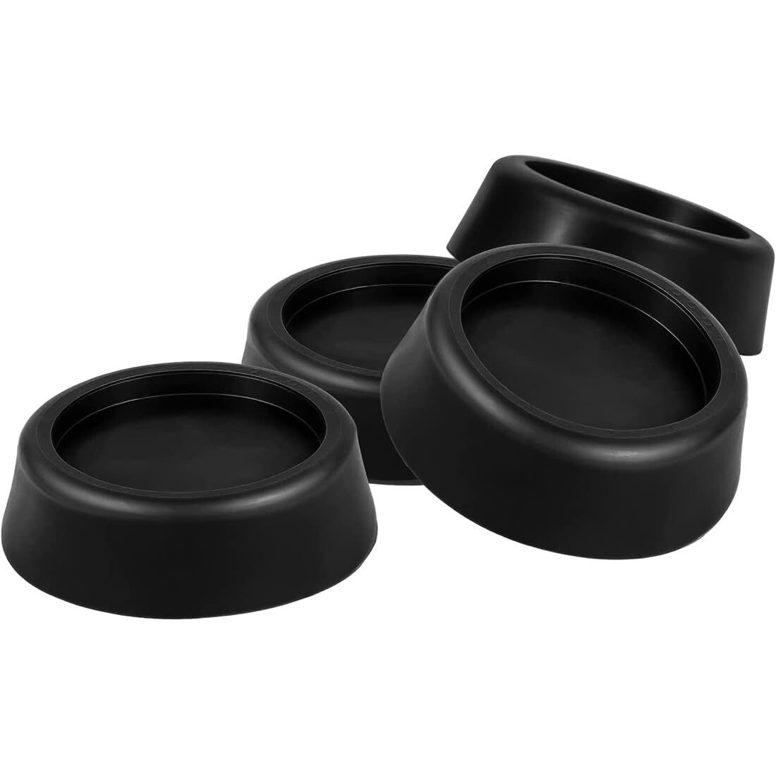 8-teiliges Set Anti-schock-pads/stabilisatoren Für Waschmaschinen – Stoßdämpfende Pads Zur Vibrationsdämpfung Für Waschmaschinen (schwarz)
