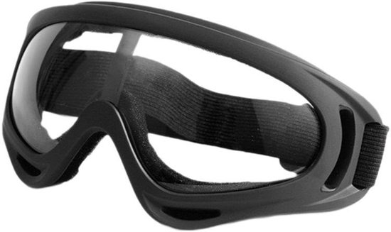 Stoßfeste Motocross-brille – Verstellbares Kopfband, Geeignet Für Skifahren, Schneemobilfahren Und Motocross.