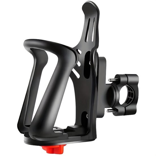 Flaschenhalter Für Fahrrad Oder Motorrad, Flaschen Mit 50-75 Mm Durchmesser, Max. 500 Ml, Für Mountainbikes, E-bikes, Kinderwagen, Montage Am Rahmen Oder Lenker