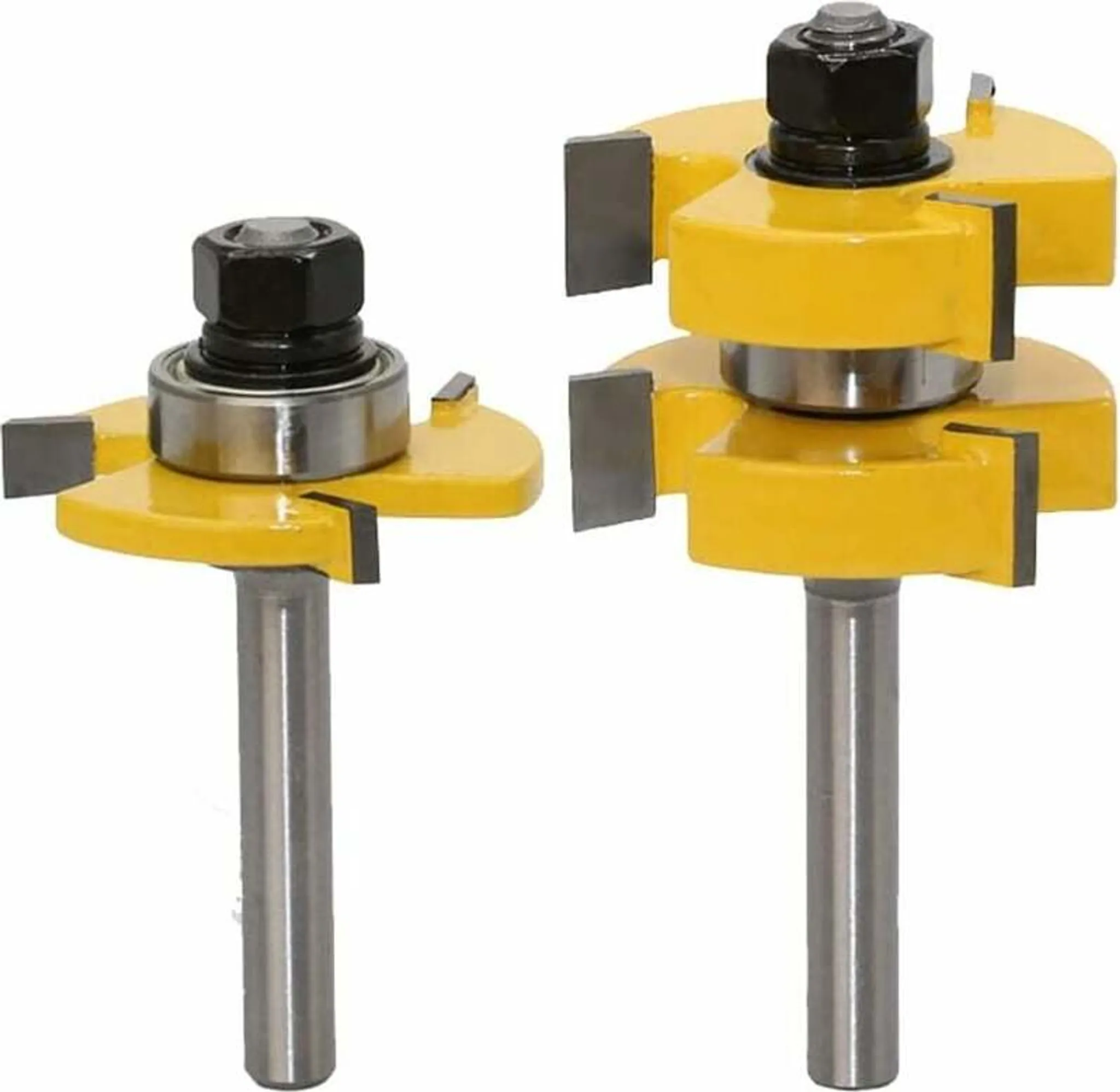 Zapfenschneidwerkzeug-set, Zweiteiliges Set, Profi-werkzeuge, 8-mm-griff, Geeignet Für Heimwerker Im Bereich Holzbearbeitung.