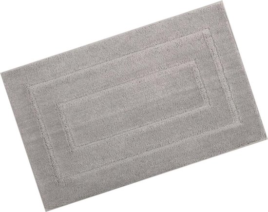 Badematte – Grau – 60 X 40 Cm – Rutschfest – Duschmatte – Wc-matte – Verdickt – Saugfähige Badematte – Fußmatte – Wc-matte – Bodenmatte – Teppich