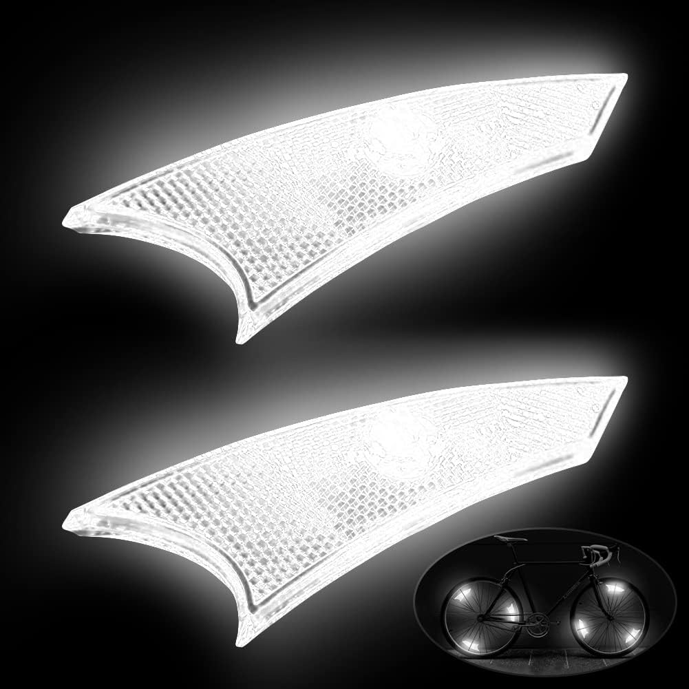 Set Mit 2 Wasserdichten Led-leuchten, Geeignet Für Fahrradräder, Mit 3 Fahrrad-blinklichtmodi, Geeignet Für Kinder Und Erwachsene.