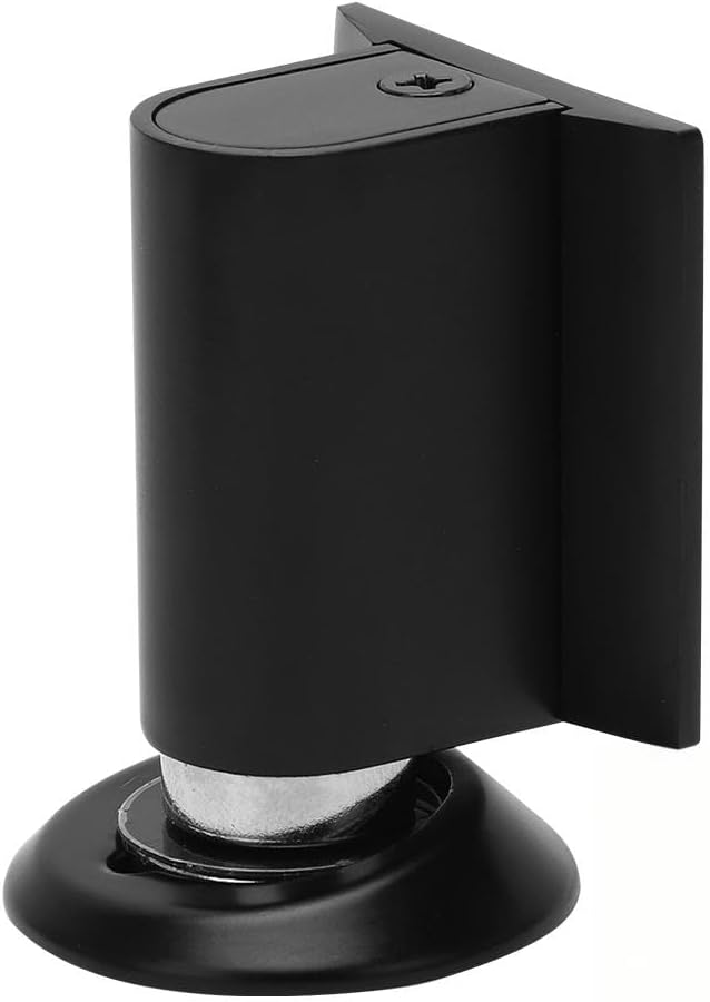 Schwarze Türstopper, Metalltürstopper, Magnetische Türstopper, Magnetische Metalltürstopper, Massive Magnetische Türstopper