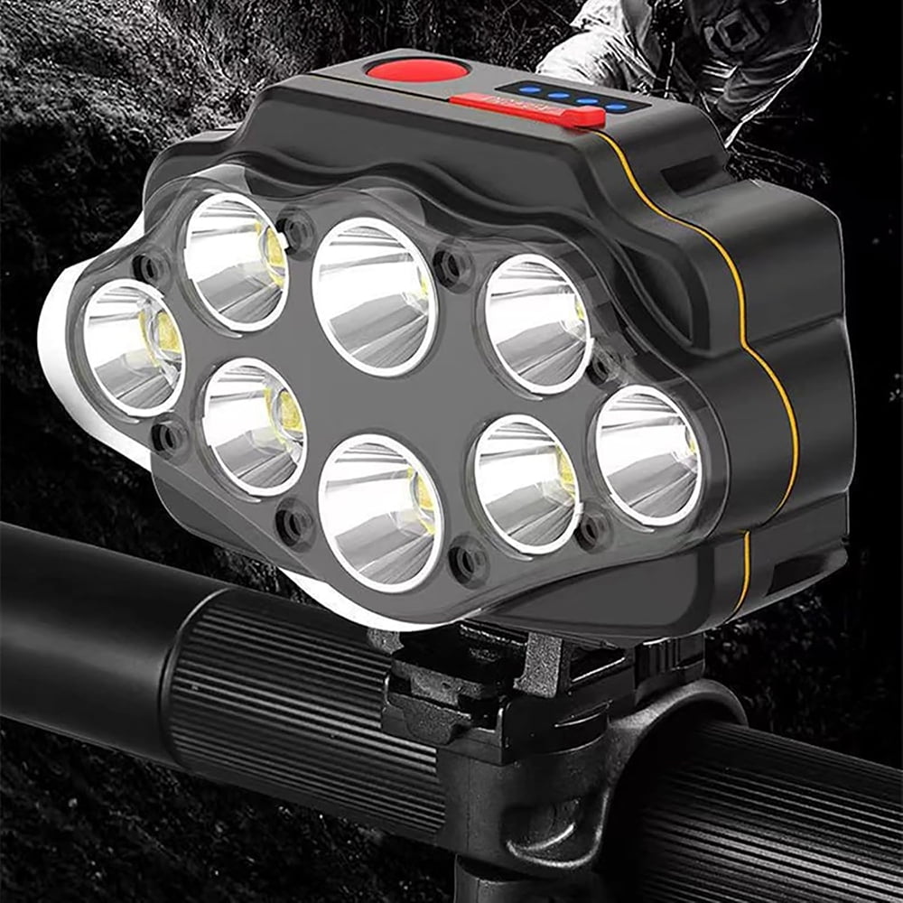 Fahrradscheinwerfer Mit Montagehalterung, Ultraheller, Drehbarer Led-scheinwerfer, Geeignet Für Fahrräder, Mountainbikes, Suchscheinwerfer Und Hauptscheinwerfer.