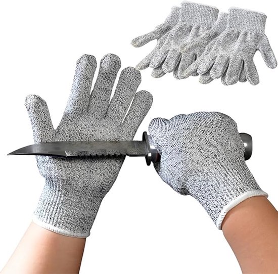 Schnittfeste Handschuhe Der Stufe 5 – Größe M – 2 Paar