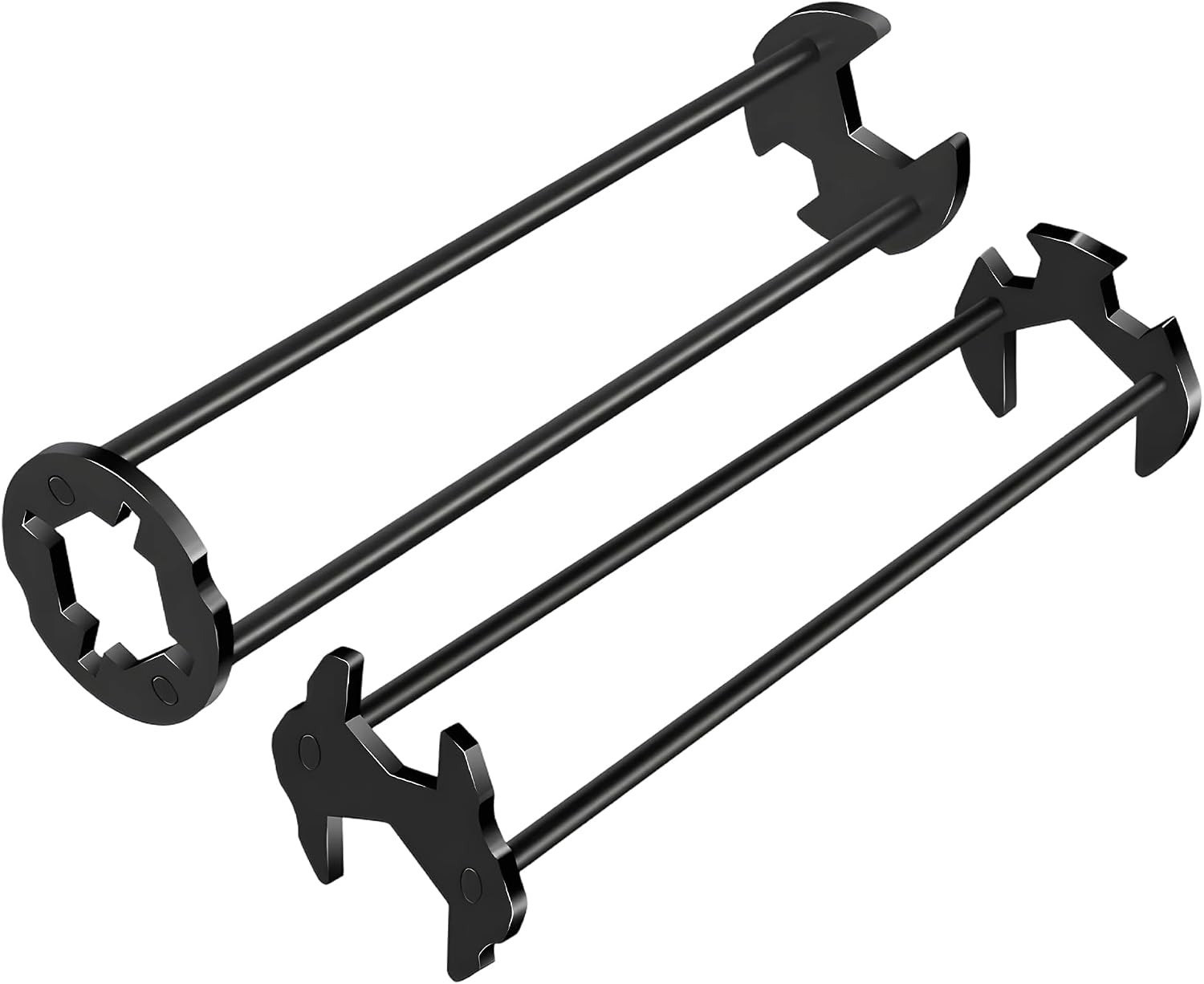 2-teiliges Multifunktionales Untertisch-armaturen- Und Rohrmontageschlüssel-set