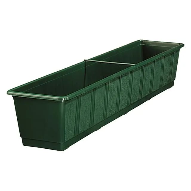 Blumenkasten Standard 80 x 17,5 cm dunkelgrün