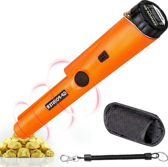 Tragbarer Metalldetektor, Wasserdicht Gemäß Ip66, Mit Led-anzeige