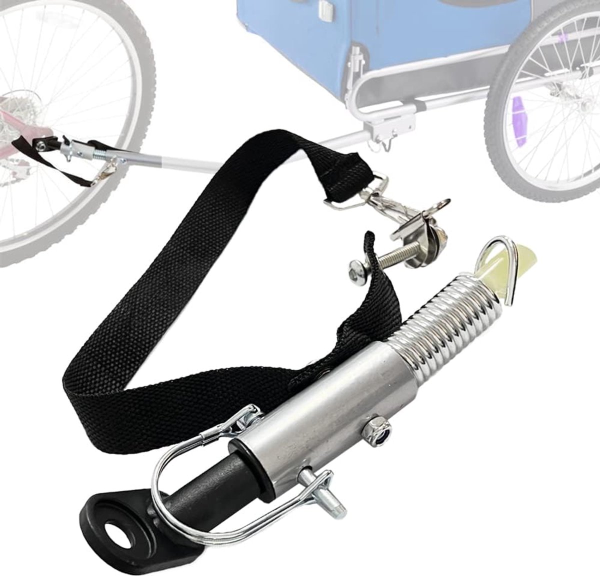 Universal-fahrradanhängerkupplung, Fahrradanhänger-zugstangenadapter, Fahrradzubehör, Fahrradanhängerzubehör