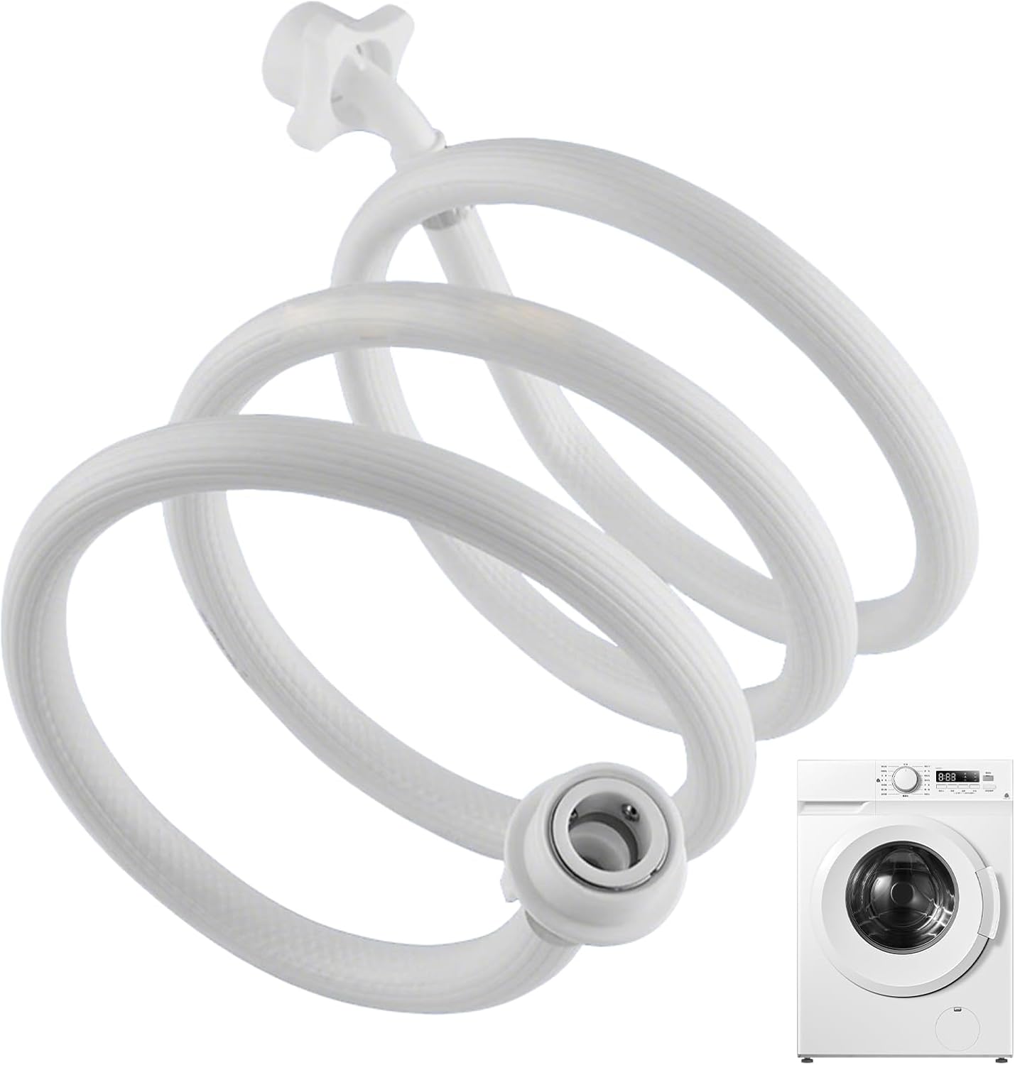 Wasserzulaufschlauch – Waschmaschine – Pvc-wasserzulaufschlauch – Ersatzteile – Wasserzulaufanschluss Im Haus – Studentenzimmer – Badezimmer – Wohnung