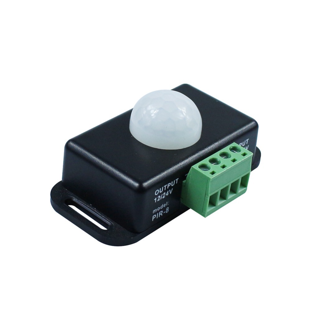 12v/24v Pir-sensor, Led-bewegungsmelder, Schalter, Bewegungstimer, Funktionspanel-steuerung, Pir-controller, Led-streifenbeleuchtung